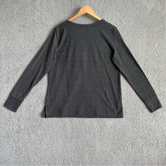 Banana Republic Brushed Knit Sleep Set Dark Heather Grey - Picture 3 of 7